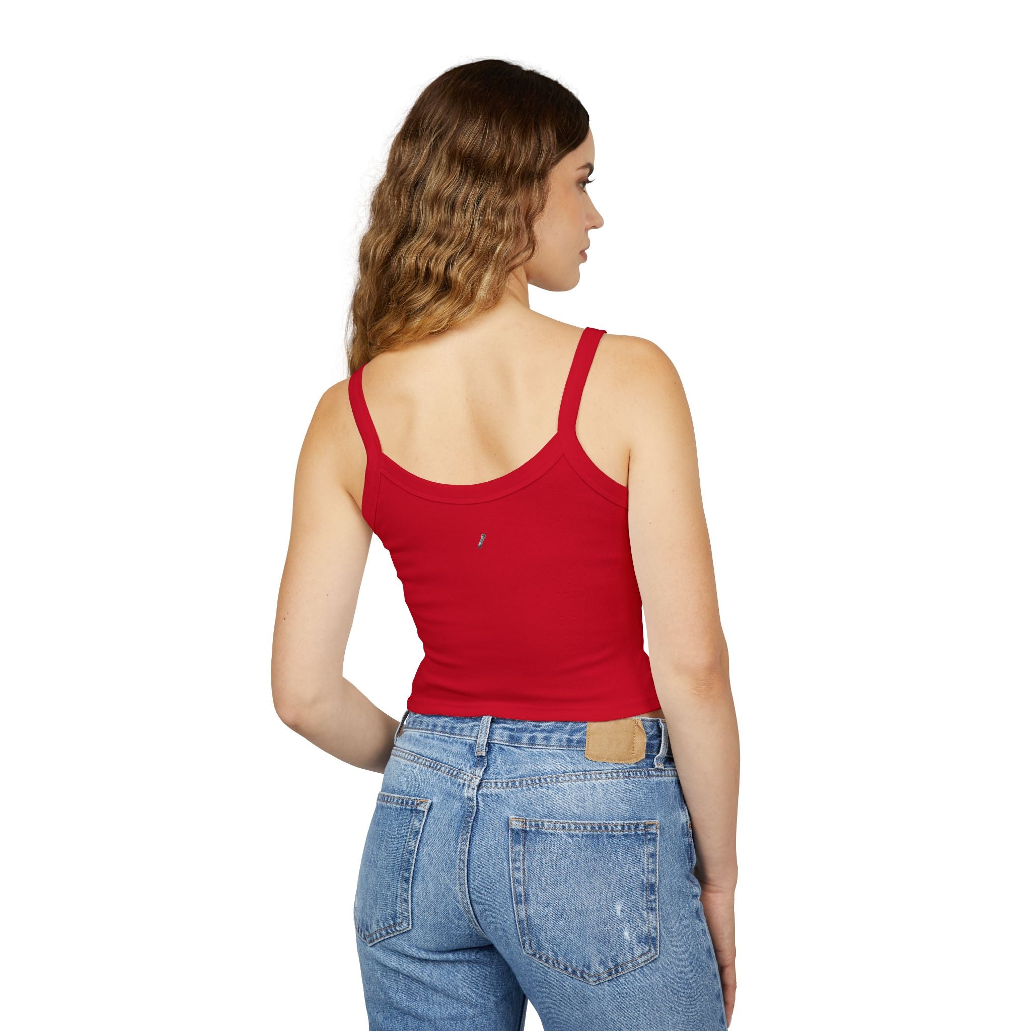 "VJ Ricco"🎤 Women’s Music Vibe Spaghetti Strap Tank – Summer Style, Festival Ready